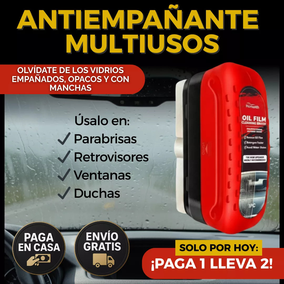 OIL FILM CLEANING BRUSH ANTIEMPAÑANTE PARA VIDRIOS